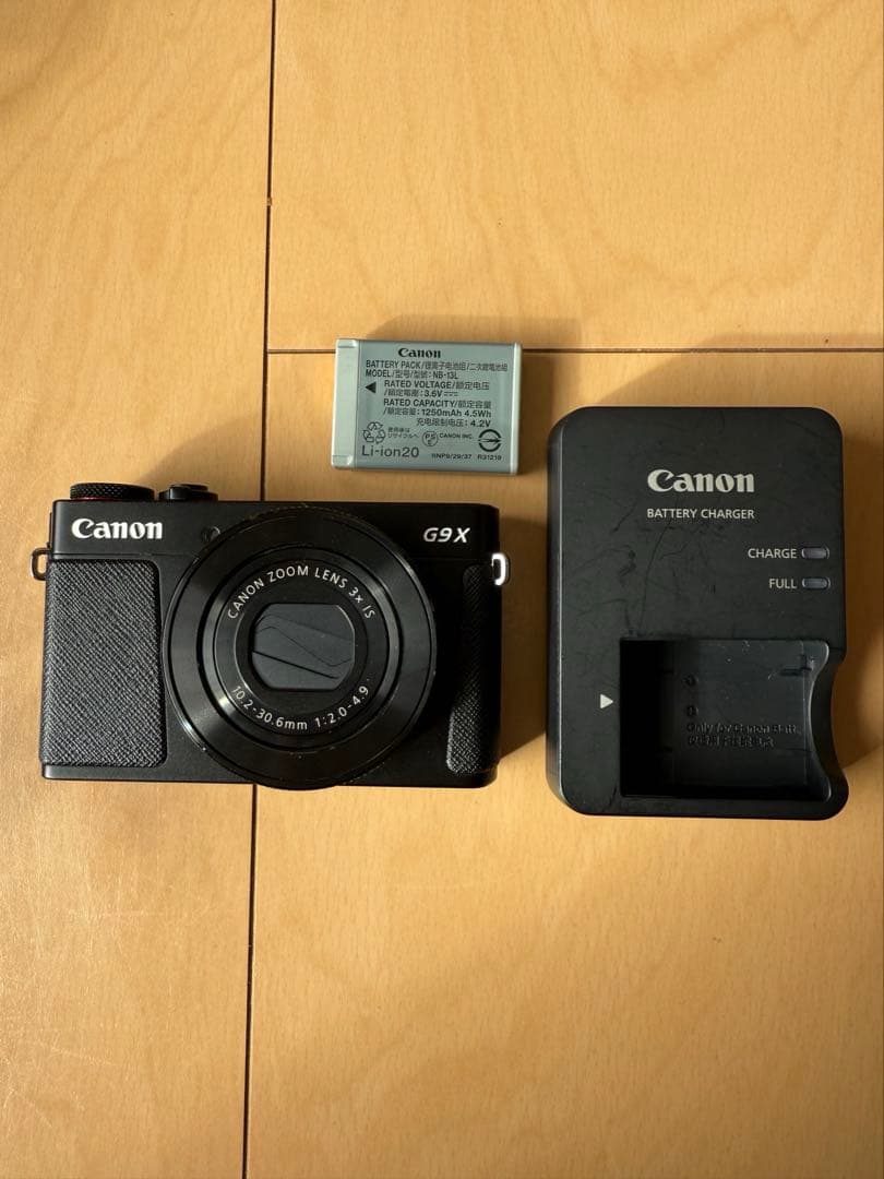 Canon G9Xmark2 本体 バッテリー 充電器付属