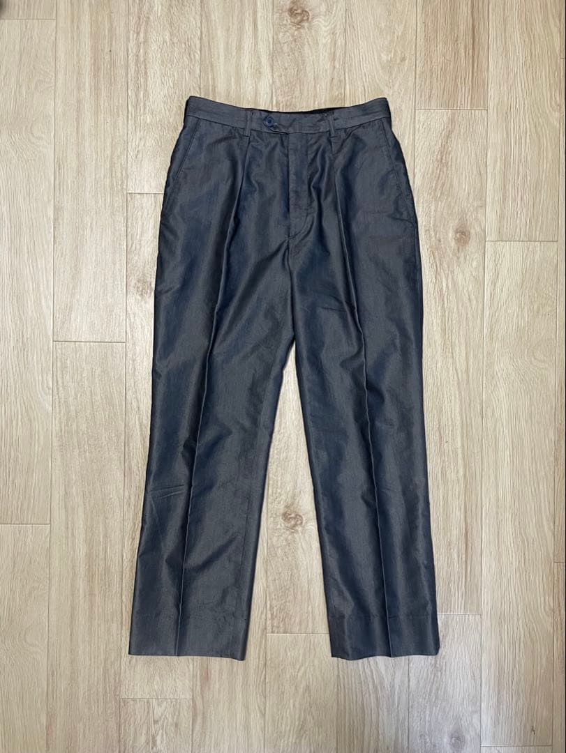 agnes b. homme PARIS コットンポリグレースラックス