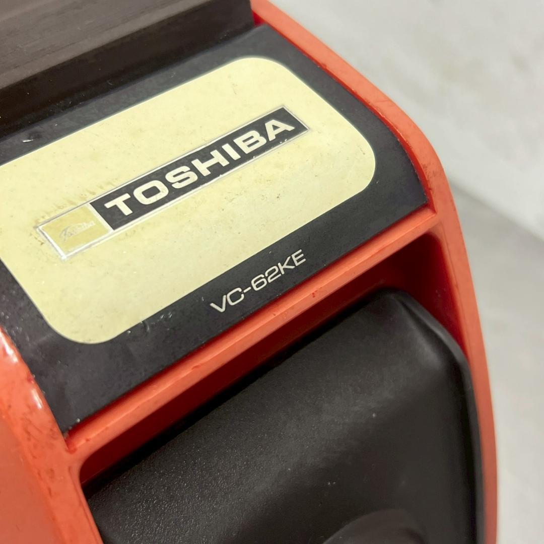 レア TOSHIBA 東芝クリーナー VC-62KE 掃除機 床移動 昭和レトロ