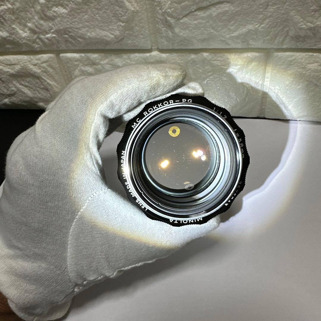 希少　ミノルタ MINOLTA MC ROKKOR-PG F1.2 58mm