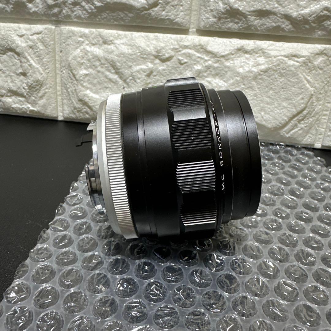 希少　ミノルタ MINOLTA MC ROKKOR-PG F1.2 58mm