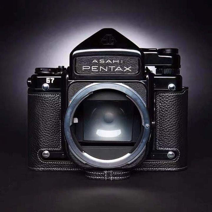 新品 本革 PENTAX 67 / 6X7 / 67TTL 用 カメラケース