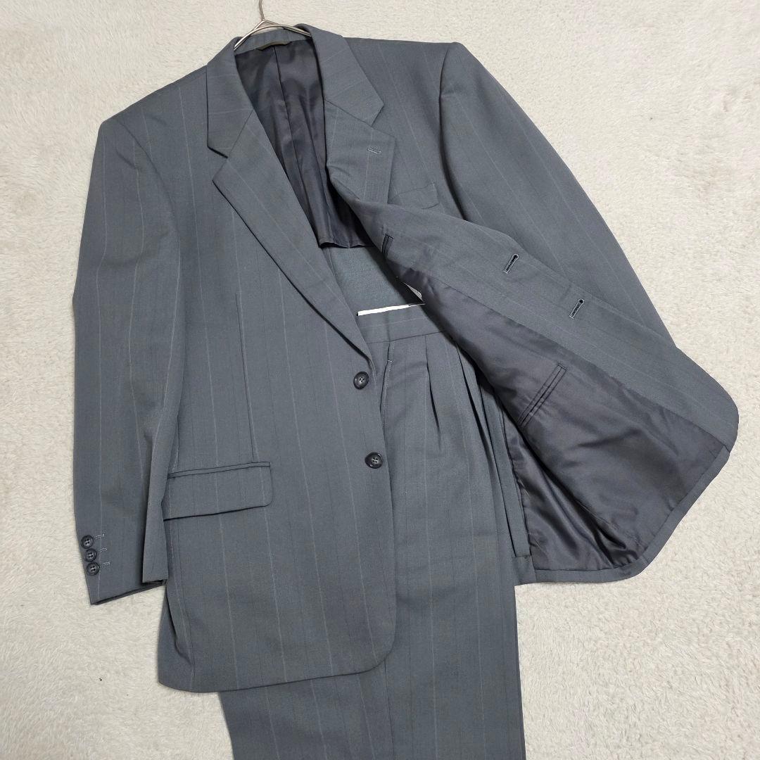 DURBAN/ダーバン ビジネス スーツ セットアップ【AB5】グレー