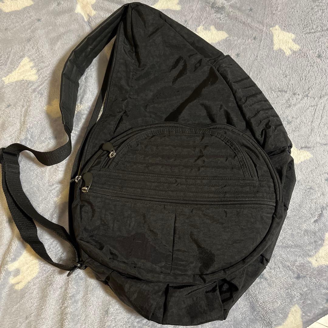 ヘルシーバックバッグ Healthy Back Bag ビッグバッグ　ブラック