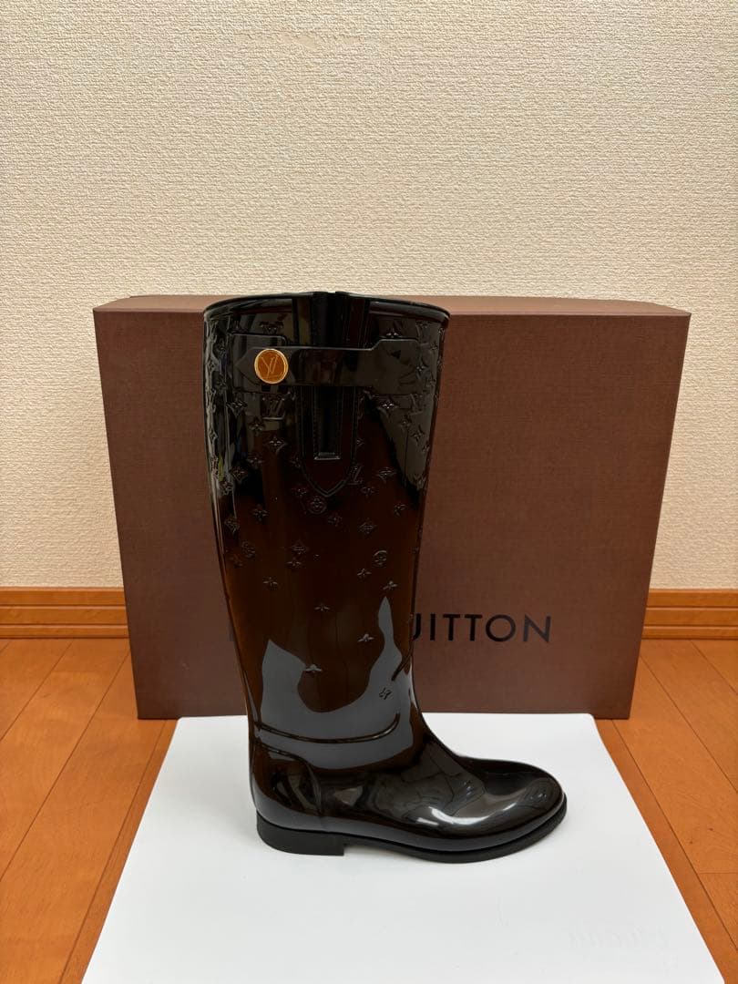 LOUIS VUITTON レインブーツ 37size