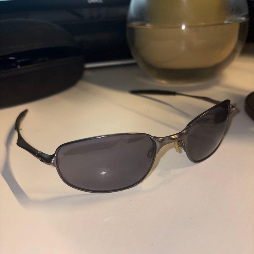 Tohji 着用90s Oakley Square Wire 2.0 サングラス