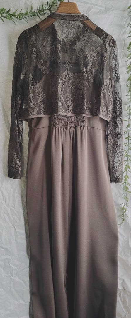 kana カナ【美品】チャイナ風3WAYタック パーティー ドレス M