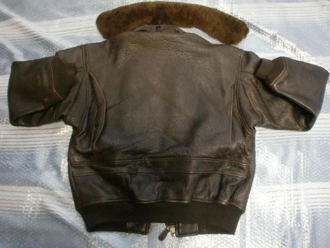 G-1 フライトジャケット　AVIREX / アヴィレックス　S　茶系