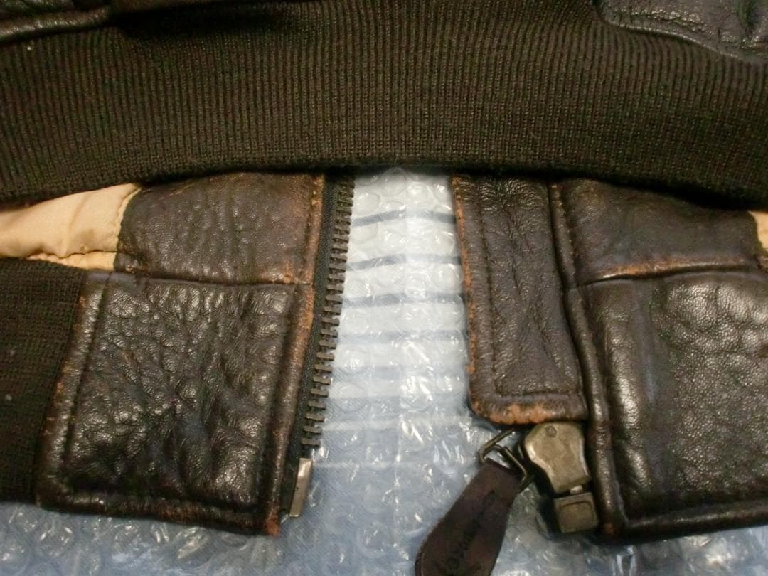 G-1 フライトジャケット　AVIREX / アヴィレックス　S　茶系