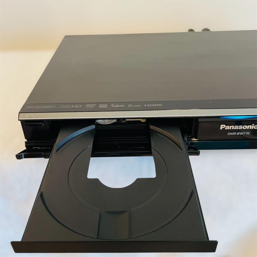 Panasonic DMR-BW770 ブルーレイレコーダー 2番組同時録画可能