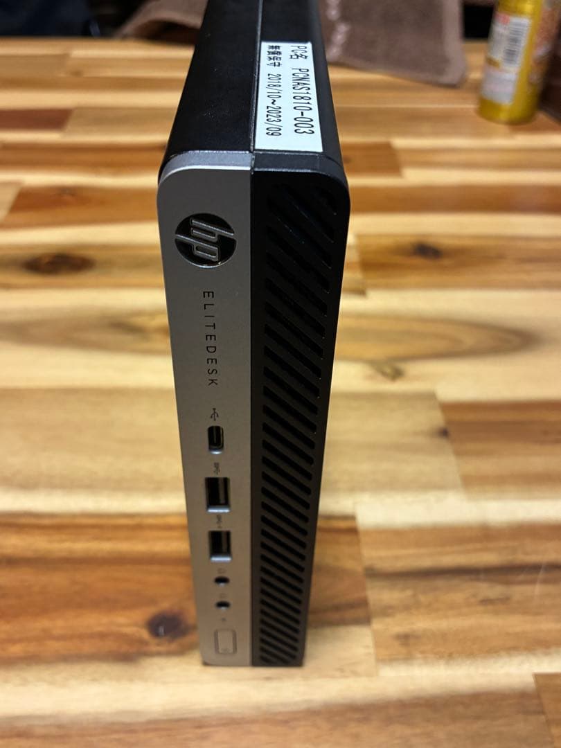 HP EliteDesk 800 G4 DM / 第8世代Core i5搭載