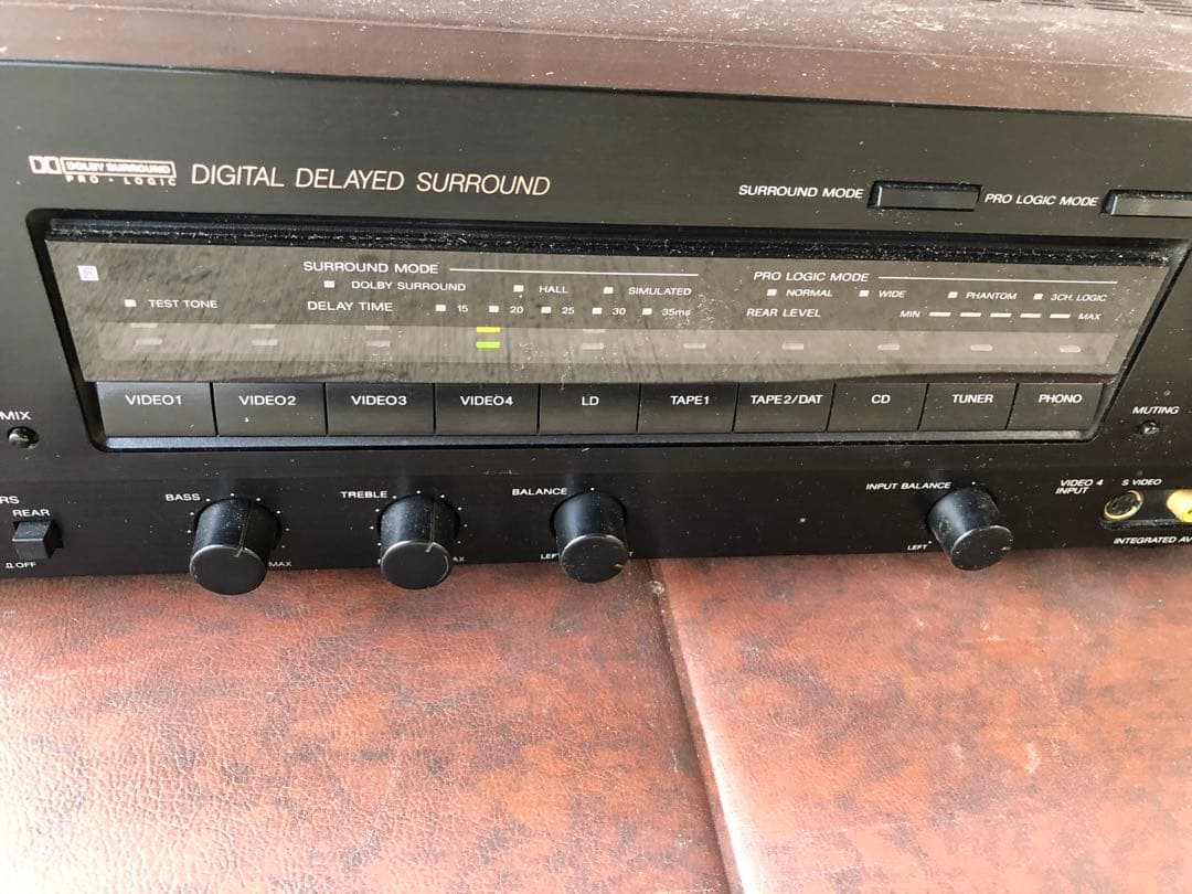 SONY TA-AV450」AVアンプ通電のみ(J61)