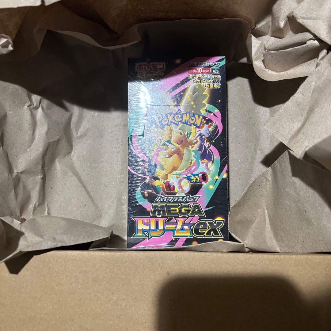 ポケモンカード MEGAドリームex BOX 新品未開封シュリンク付き