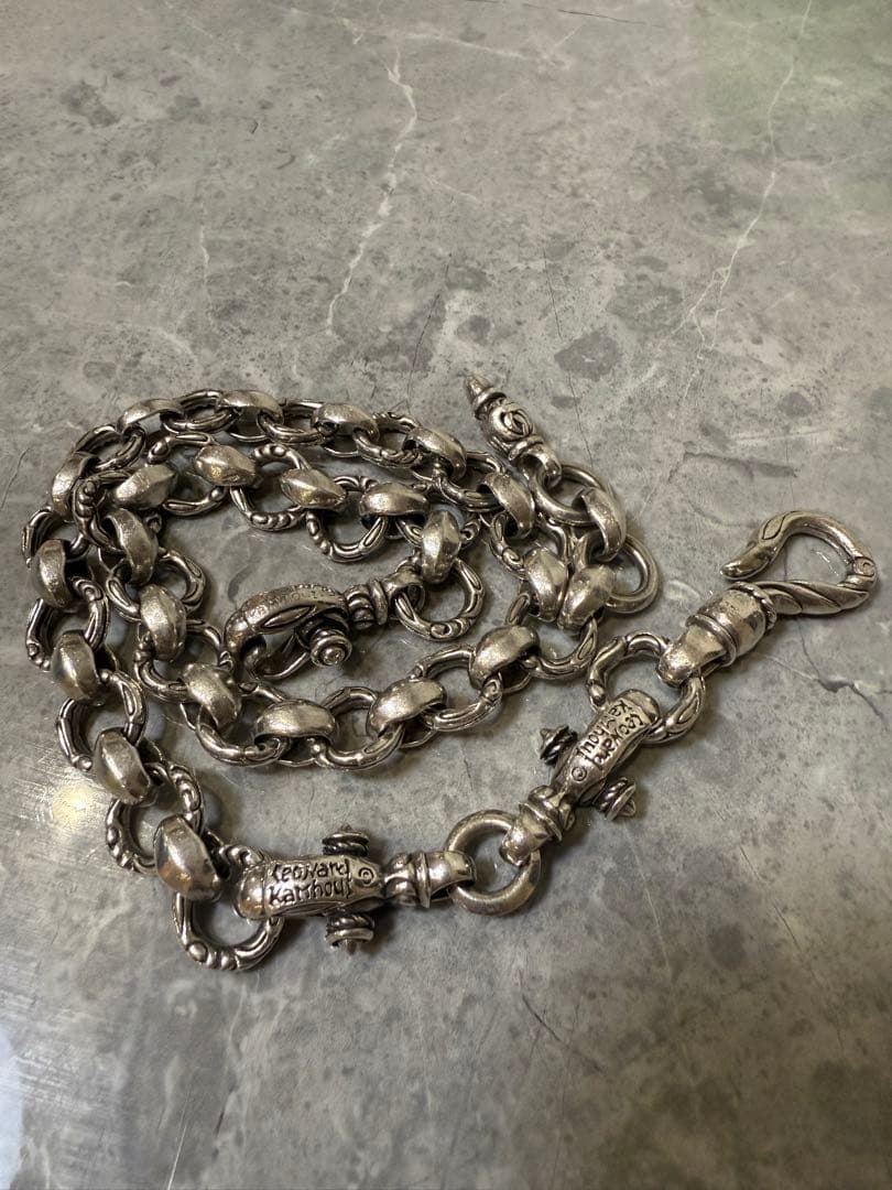 即購入ok レナードカムホート　ウォレットチェーン