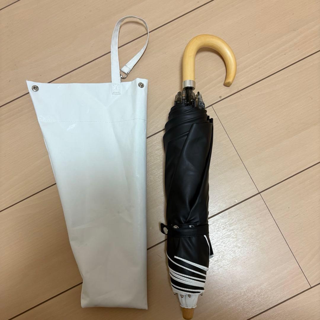 COKAGE+ リリィホワイト 2段折りたたみ日傘