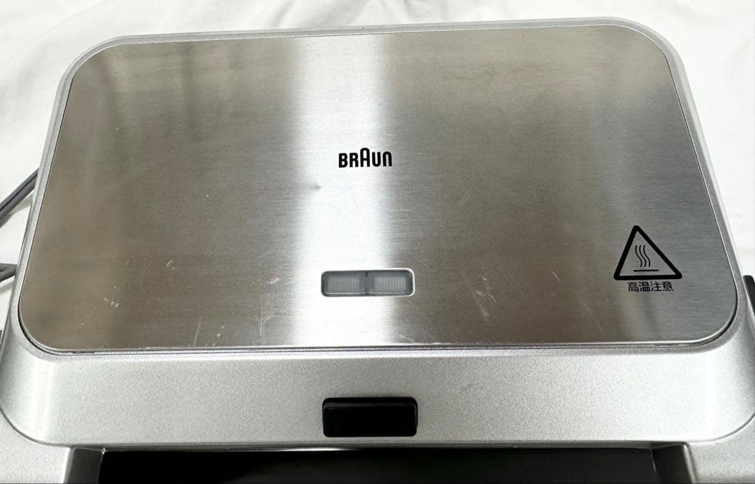 保証付　ブラウン スナックメーカー5 ホットサンド グリル ワッフル