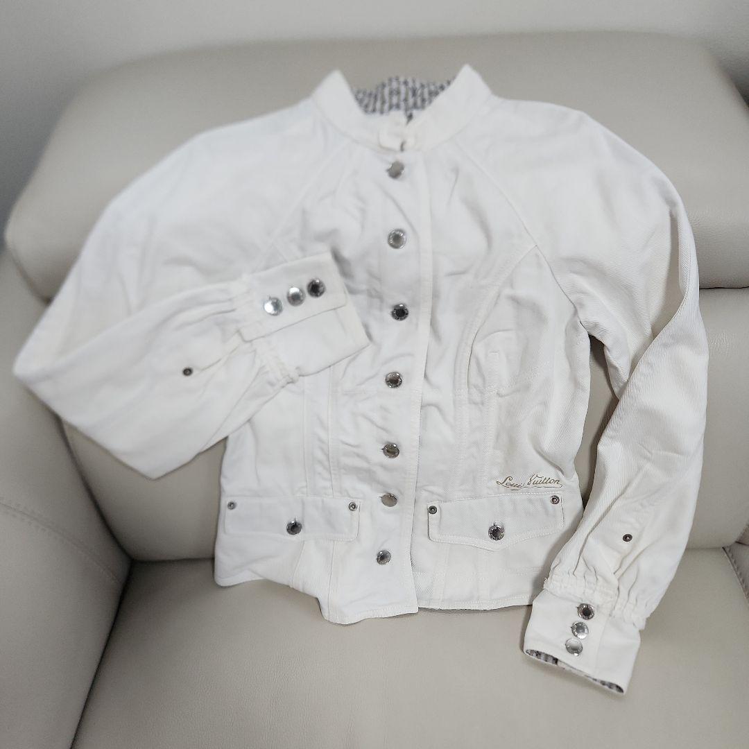 ルイヴィトンデニムGジャンモノグラムジャケット