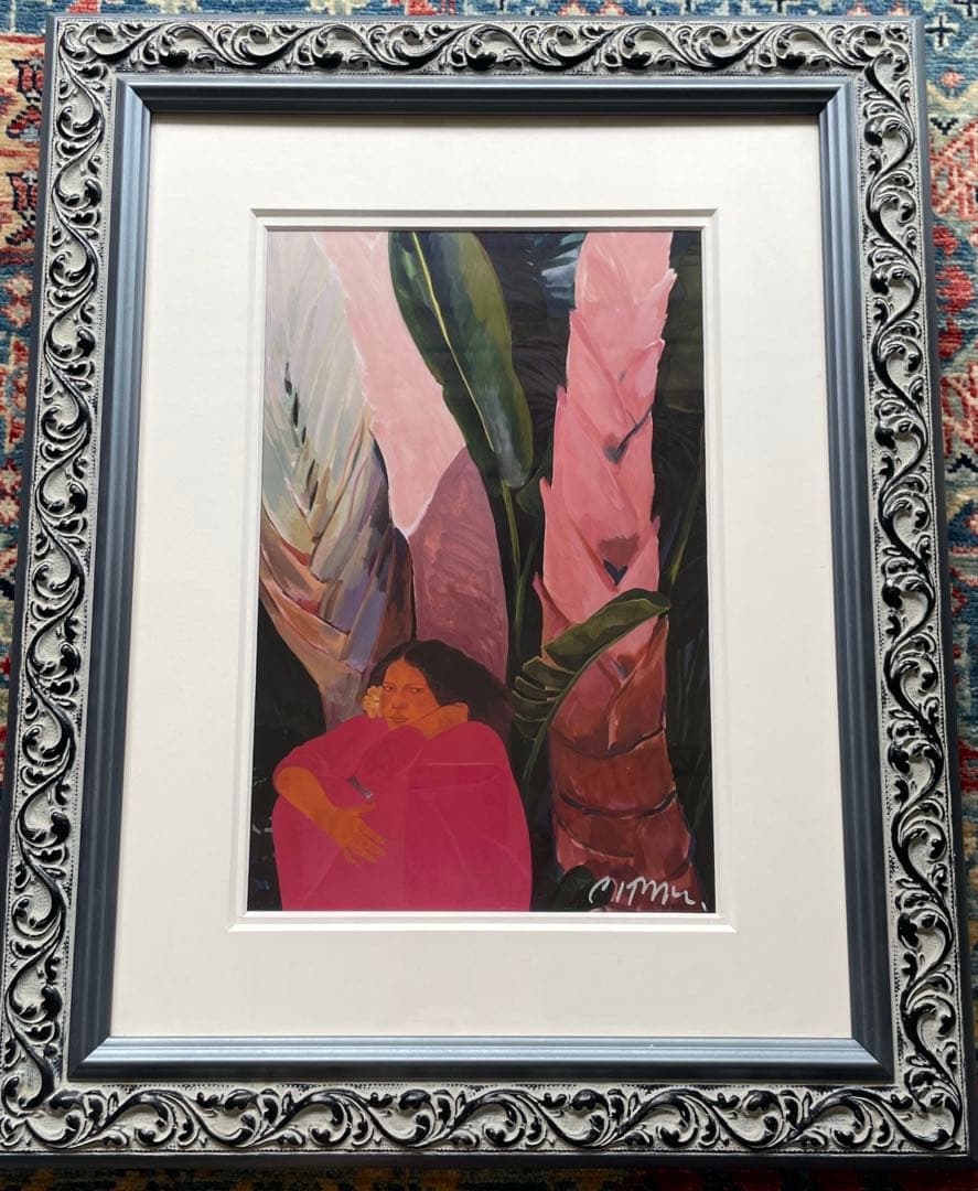 ペギーホッパー　額装　直筆サイン入り