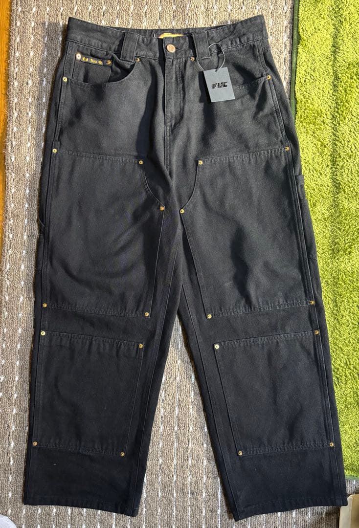FUC FAT WORK JEANS ダブルニー　ワークパンツ　carhartt