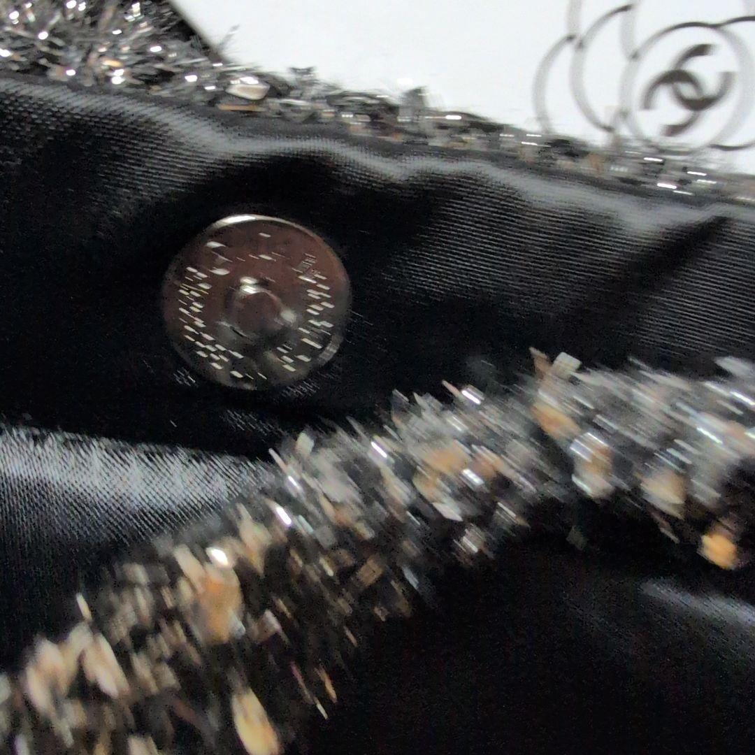 か*ら様 CHANELシャネル ココマークツイードスパンコール トートバッグ　ダ