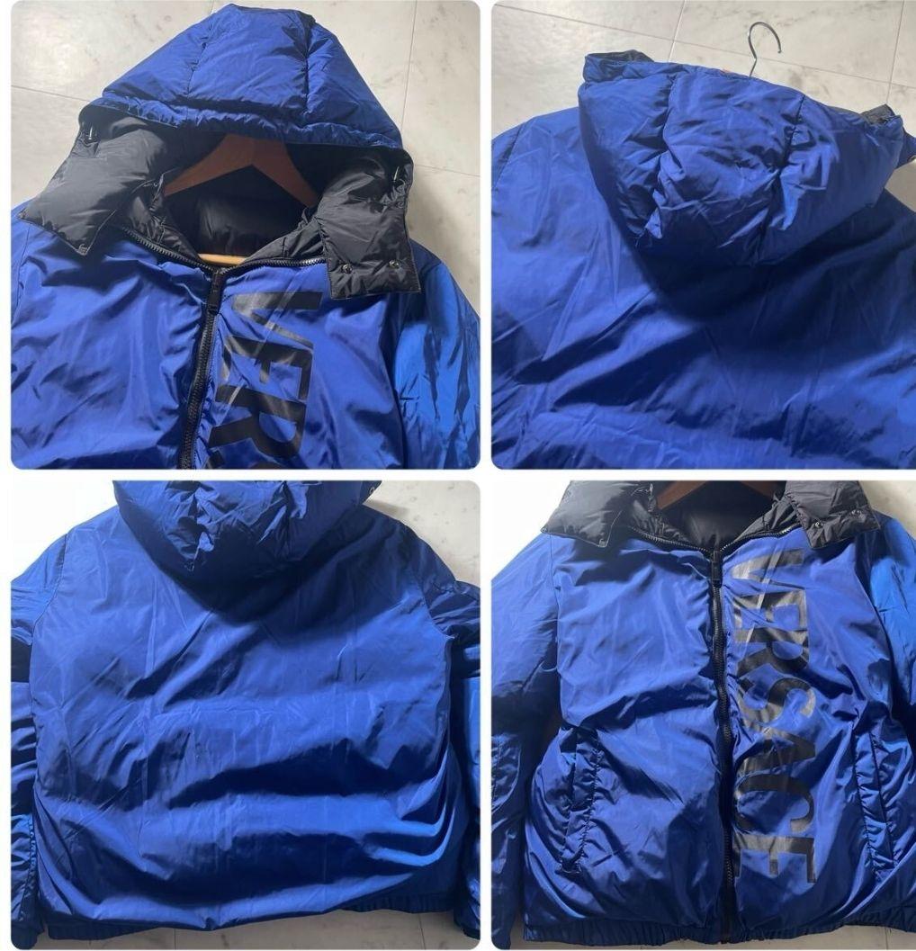 たぴ VERSACE ダウンジャケット