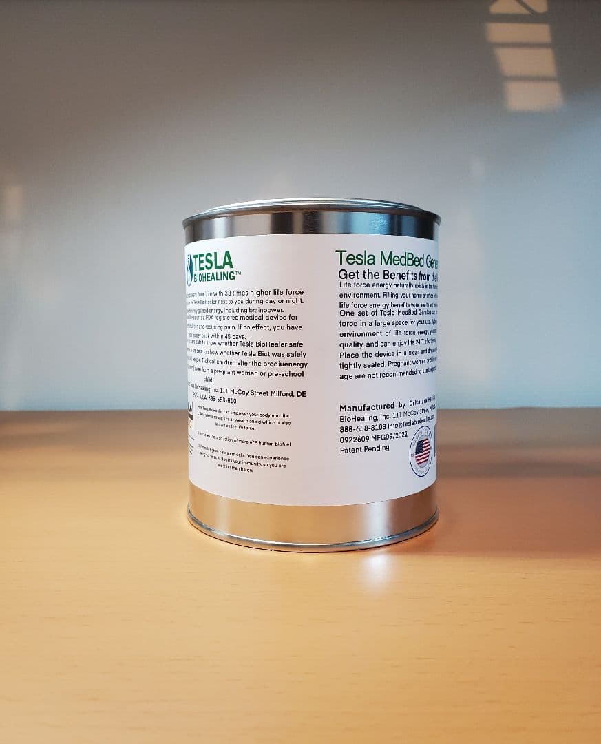 テスラ缶（特別値段出品：西宮統合研究所イベント記念）