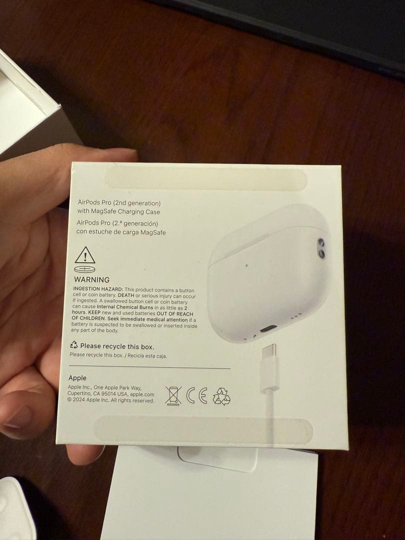 (美品)Apple AirPods Pro 2 +保証あり
