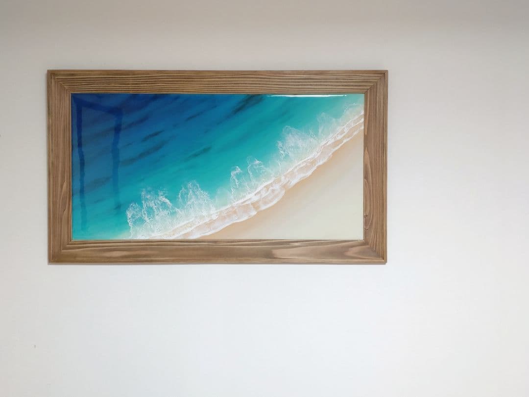 NOBU☆レジンアート(Okinawa Blue・1040×590)