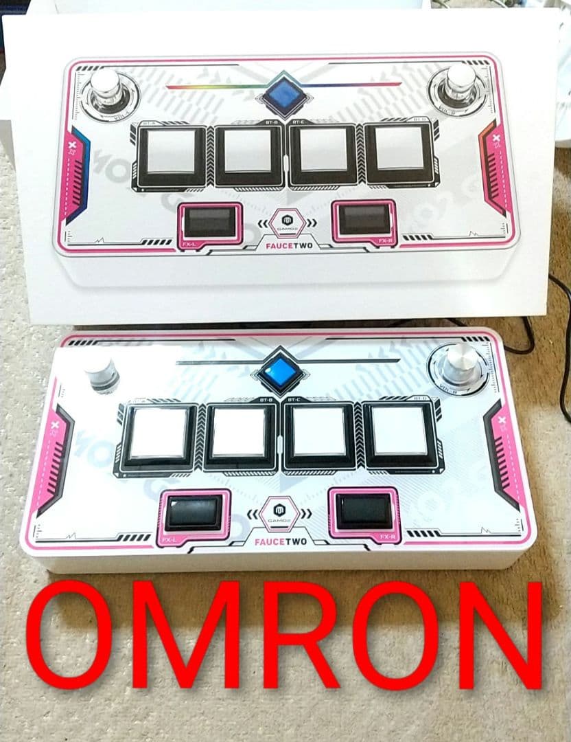 FAUCETWO コントローラー SDVX サウンドボルテックス オムロン