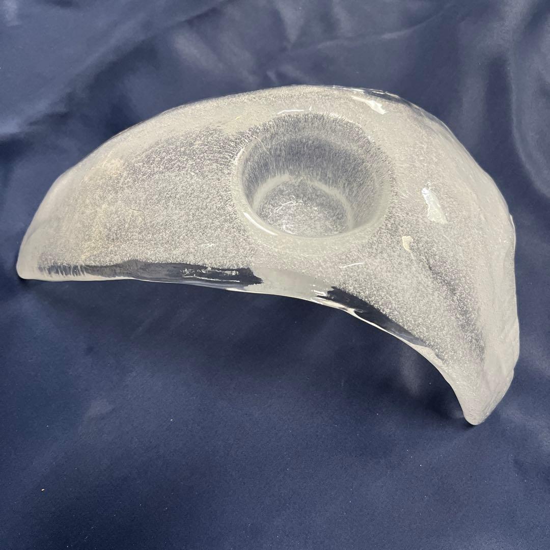 池坊 生け花 ガラス花器 華道 三つ足 立体的