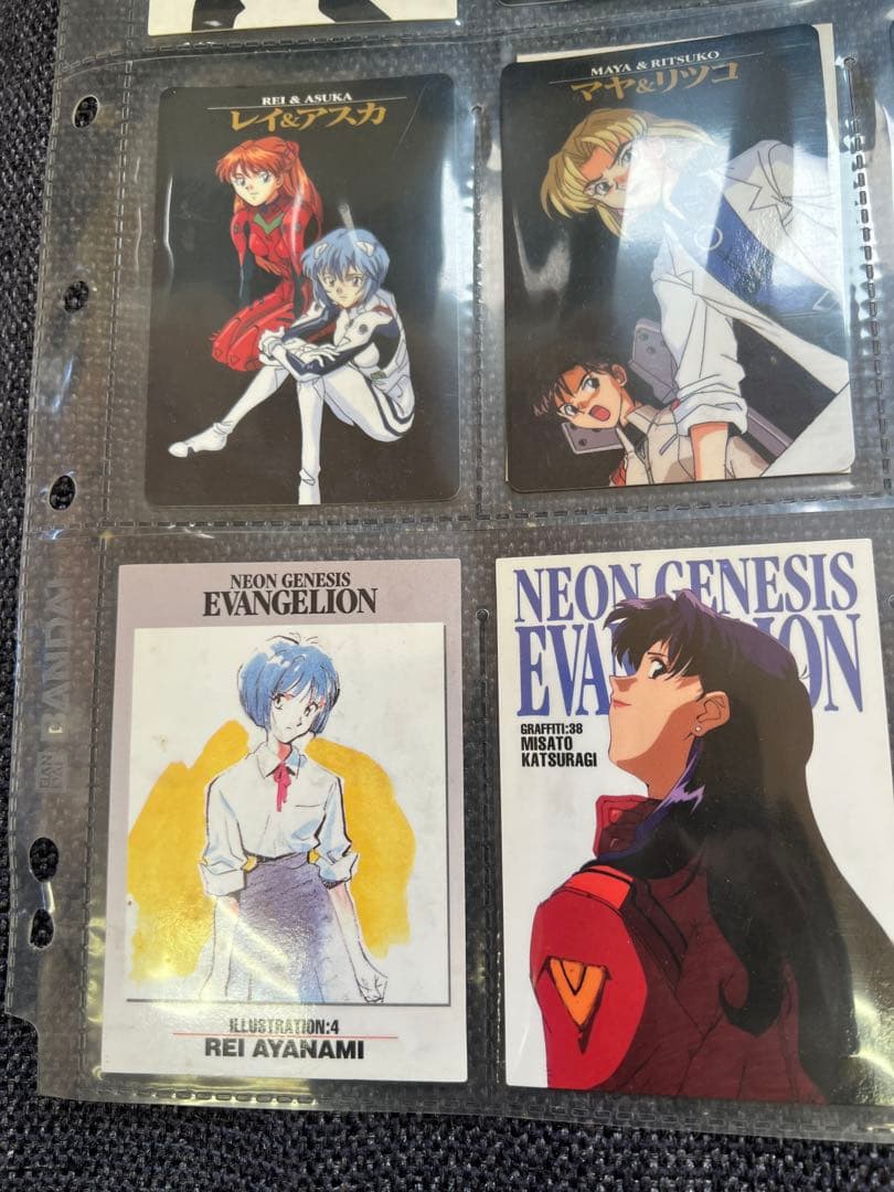 エヴァンゲリオン 公式カード　グッズ　90年代レア トレーディングカード　その他