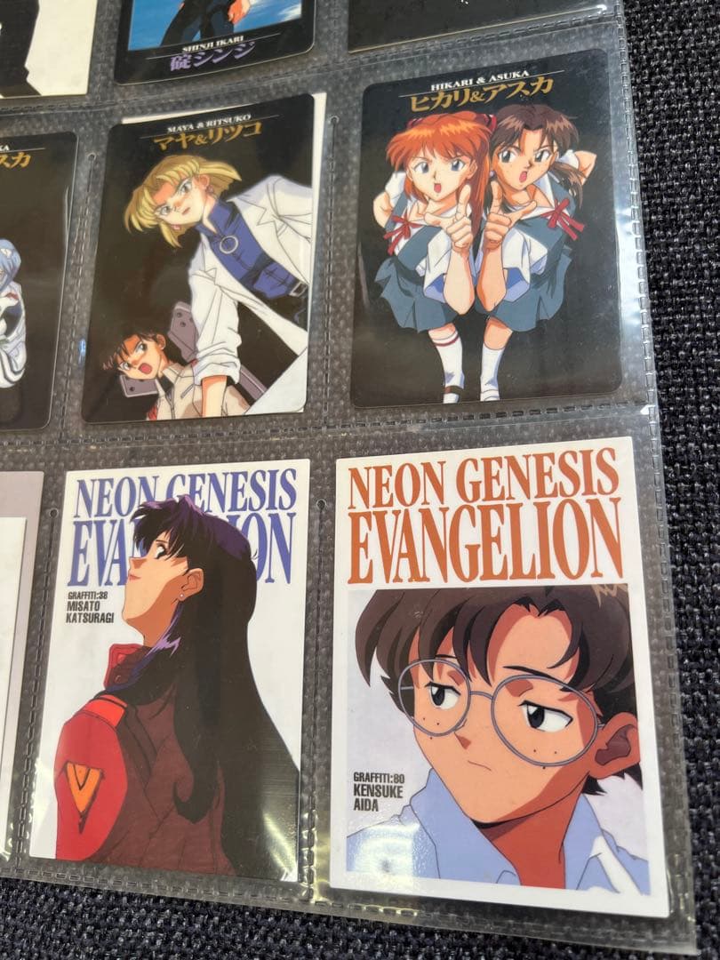 エヴァンゲリオン 公式カード　グッズ　90年代レア トレーディングカード　その他