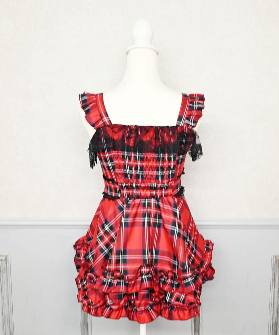 MARS Princess Melody チェック DOLLY キャミワンピース