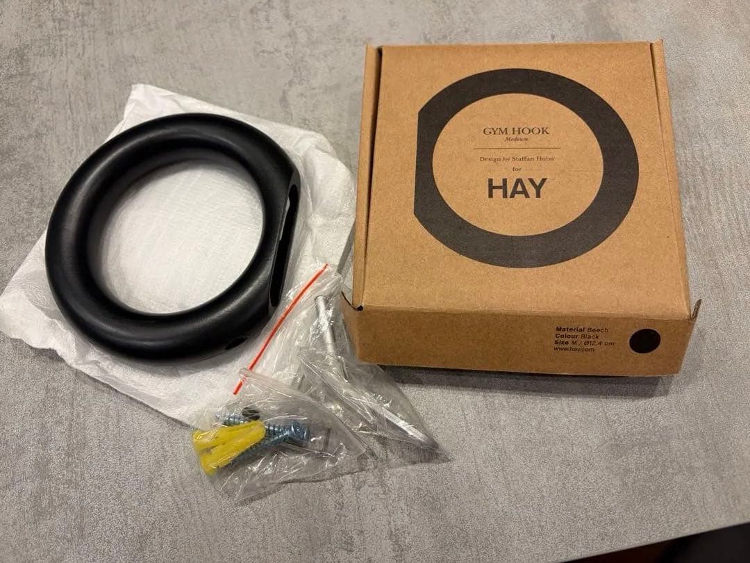 ko.ya⭐︎新品HAY ジムフック ブラック Mサイズ