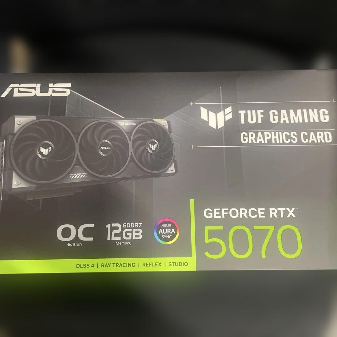 【未開封】ASUS GeForce RTX 5070 OC
