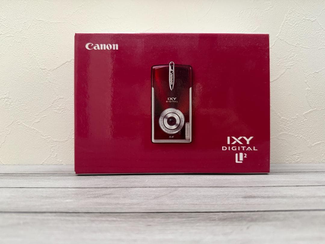 Canon IXY DIGITAL L2 レッド + 純正ケース