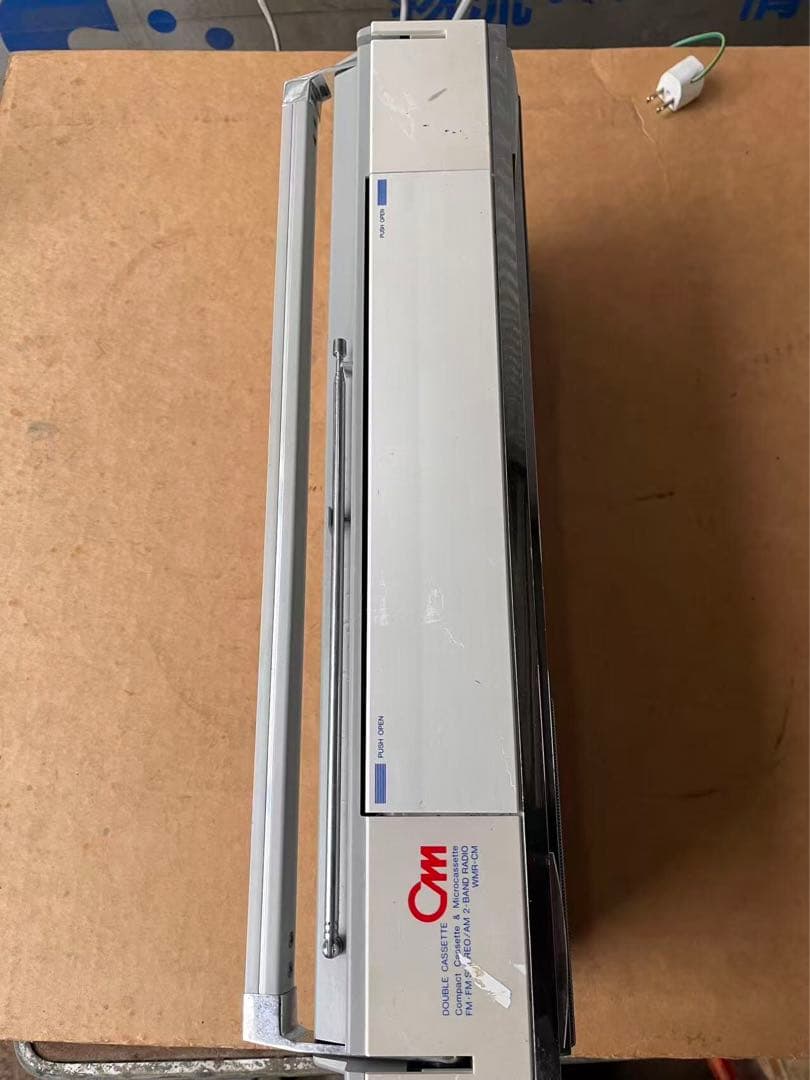 サンヨー WMR-CM ダブルラジカセ マイクロカセットラジオ