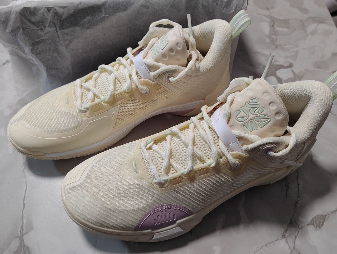 リーニン　Wade Shadow バスケットボールシューズ 　マカロン　28cm