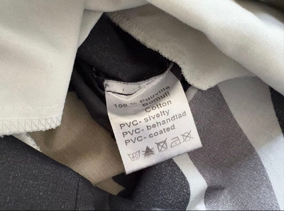 マリメッコ ウニッコ 黒 白 カーキ レインコート