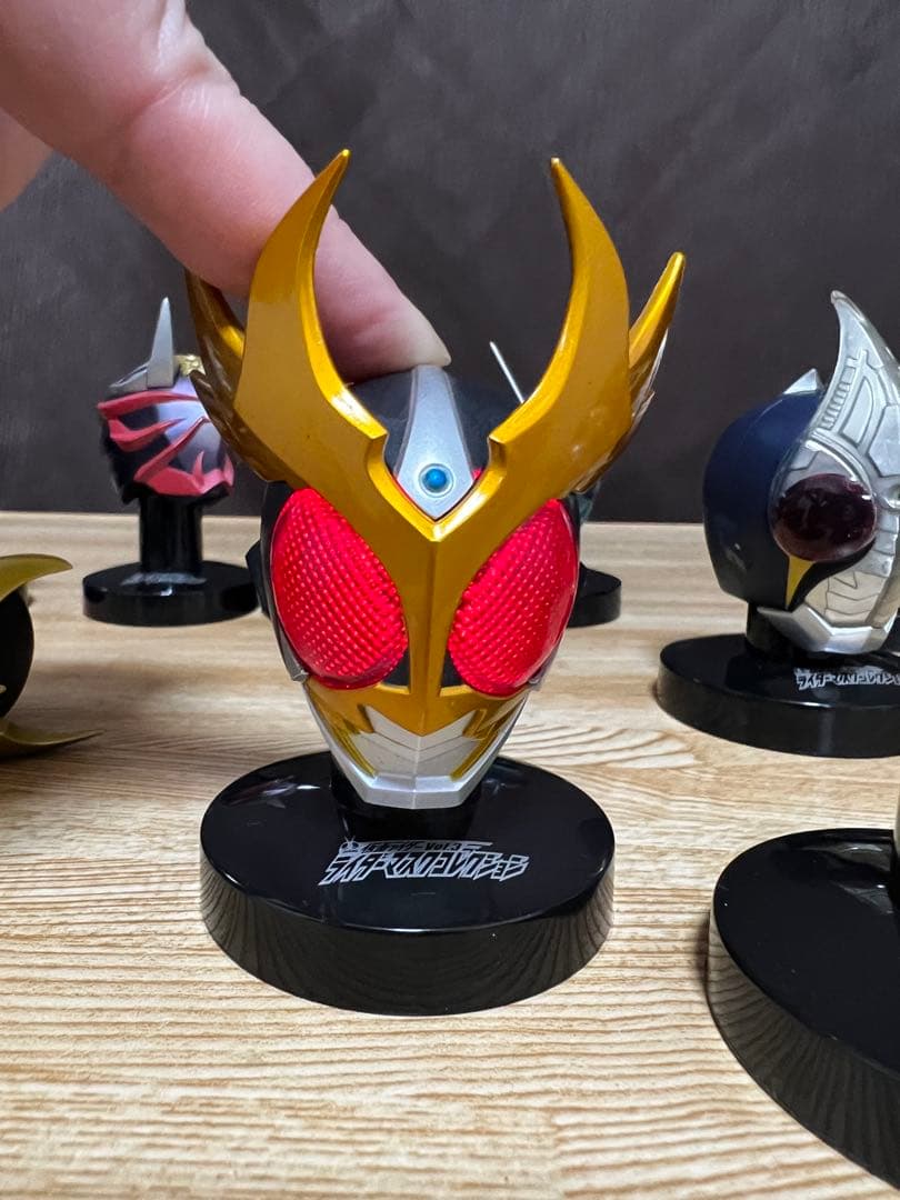 仮面ライダーマスクコレクション 24個まとめ 発光2点