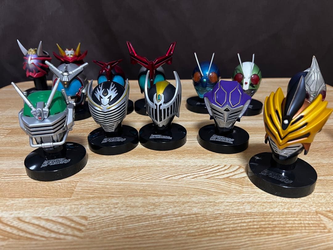 仮面ライダーマスクコレクション 24個まとめ 発光2点