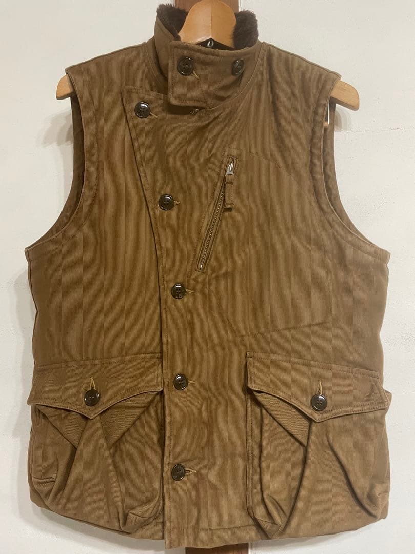 FREEWHEELERS ウィンター・アヴィエイターズベスト　フリーホイーラーズ