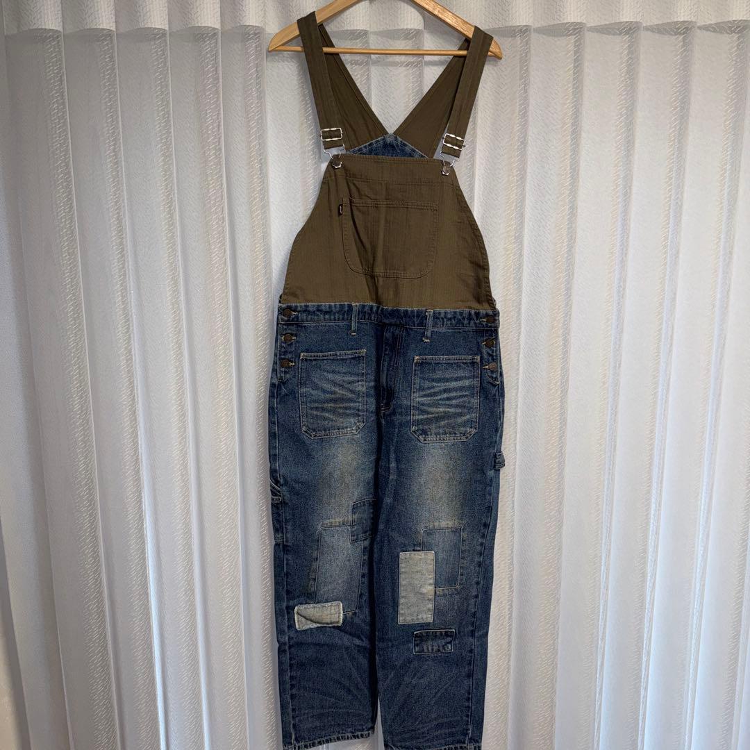 【美品】glamb つなぎ　サロペット　オーバーオール　　　　Mサイズ