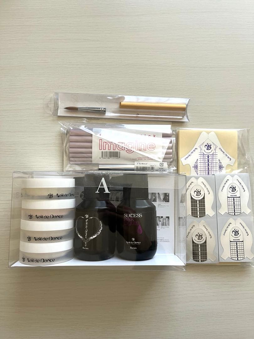 nail de dance トライアルキット Type A ブラシ付