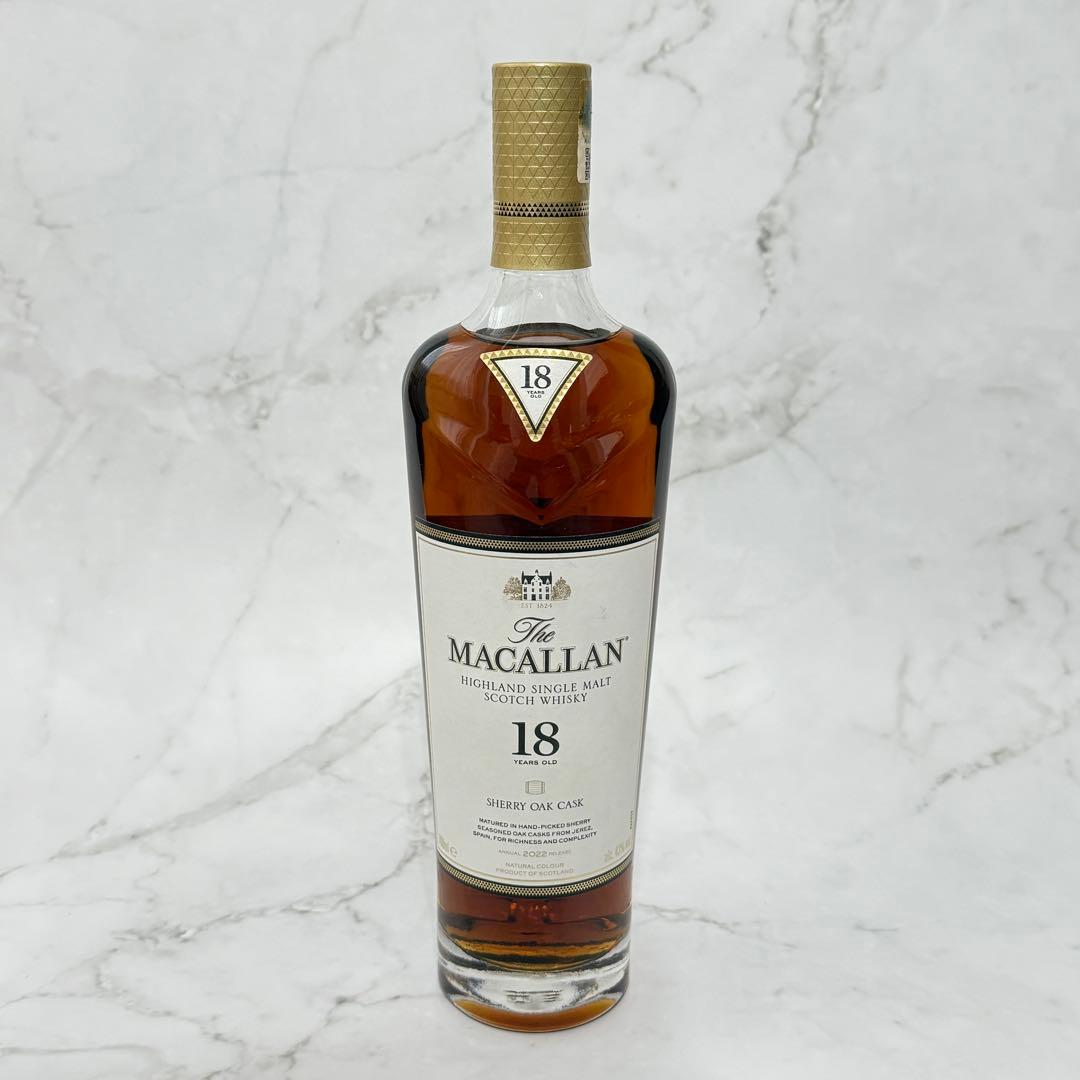 r*3様 【未開封品】 The Macallan 18年 シェリーオーク樽 70