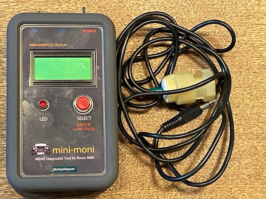 ローバーミニ用車両診断ツール mini-moni