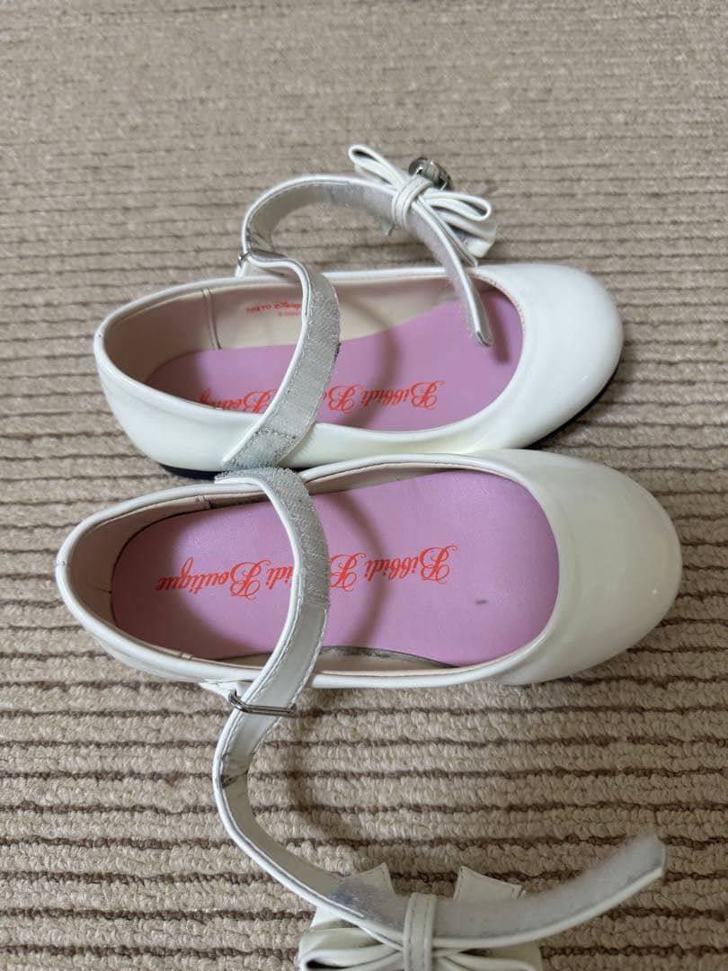 ビビディバビディブティック エルサ ドレス 120 シューズ 18cm