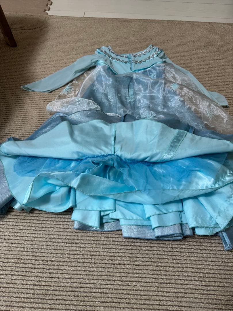 ビビディバビディブティック エルサ ドレス 120 シューズ 18cm