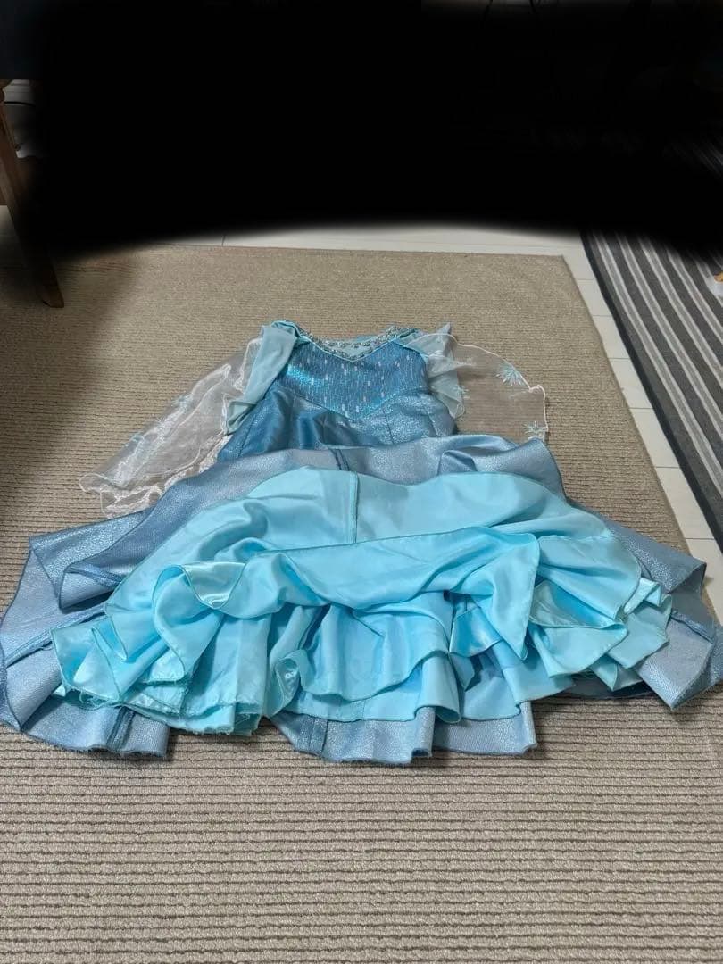 ビビディバビディブティック エルサ ドレス 120 シューズ 18cm