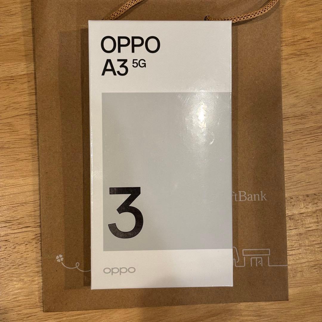 OPPO A3 5G ブラック 本体 新品 未使用